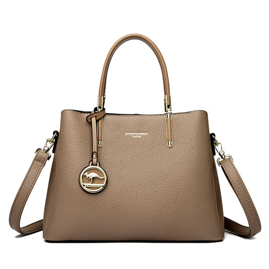 Cross Body Brown Shoulder Leather Bags for Women